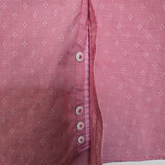 PENGUIN Men's Pink Button-Up Shirt.Size 15 1/2 - Picture 5 of 11